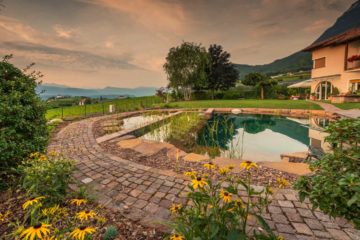 Belle piscine naturelle dans une propriété