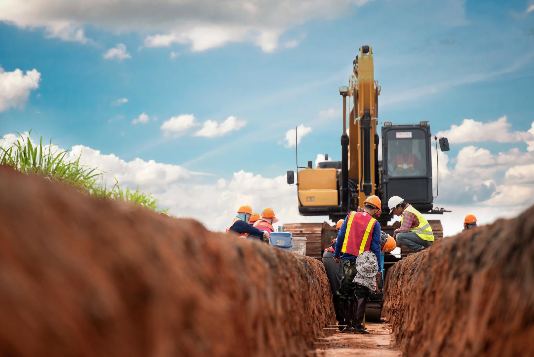 Des travaux pour viabiliser un terrain privé